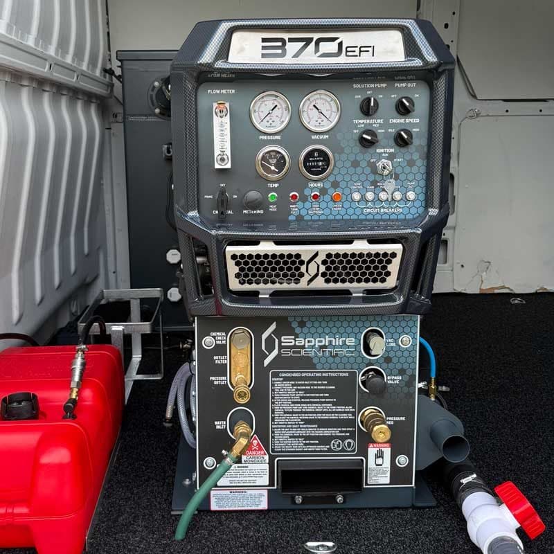 A1 truck-mounted cleaning machine